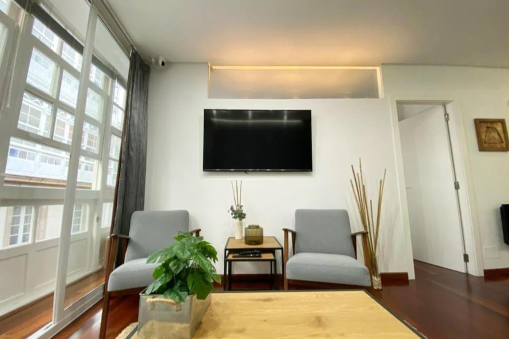 Apartamento 2H 2B En El Centro Con Garaje Apartment A Coruna Exterior photo